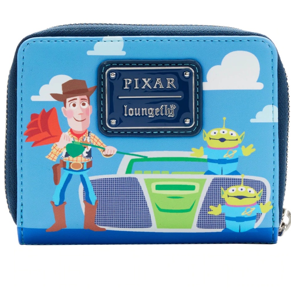 NEW Loungefly Pixar Toy Story Zip Wallet